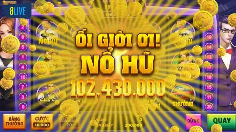 Hướng dẫn tham gia các tựa game Nổ hũ 8Live